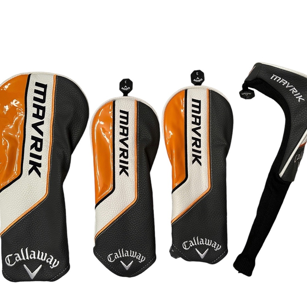 Callaway Golf Mavrik Head Cover. Original. NEW Set 4pc